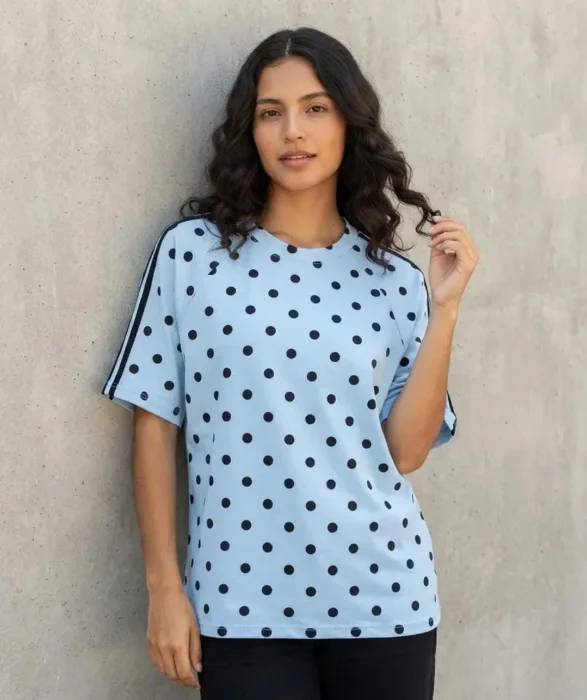 Remeras de Lunares Calidad Yersey Peinado