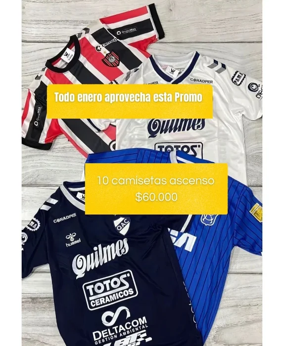 Camiseta de Fútbol Ascenso