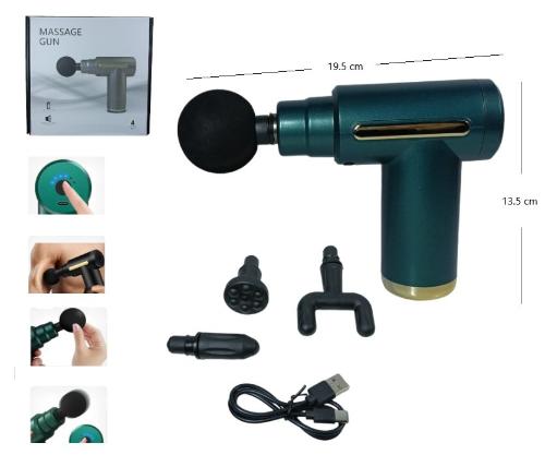 Pistola Masajeador Recargabl - Miniatura 3