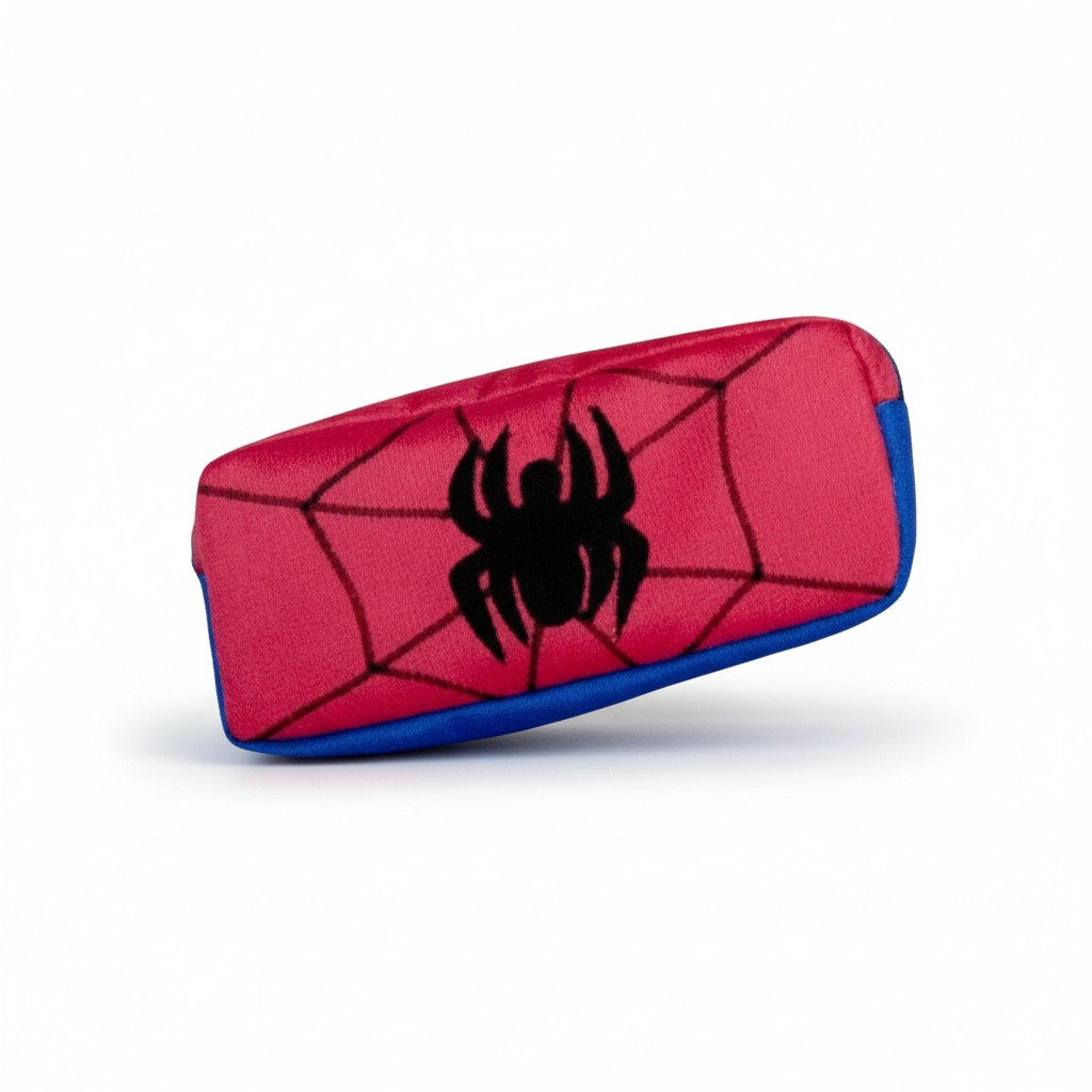 Mochila Nacional de Cordura Bordado del Hombre Araña con Lonchera y Cartuchera, - Imagen 4