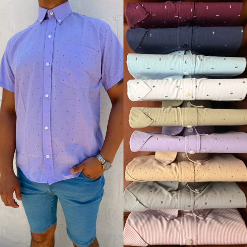 Camisa Clásica Manga Corta de Hombre - Miniatura 2