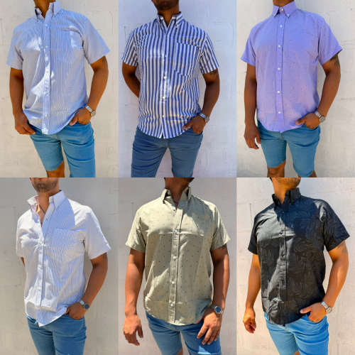 Camisa Clásica Manga Corta de Hombre - Miniatura 4