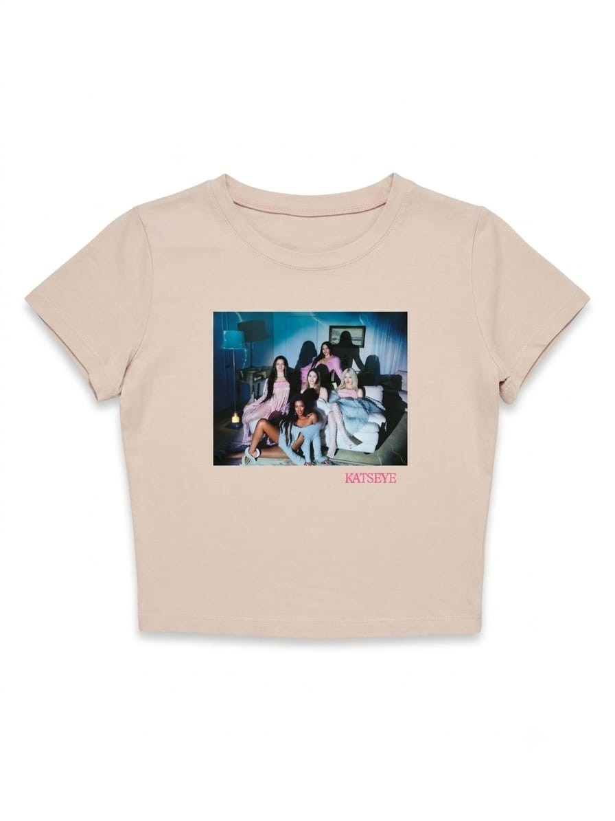 Remera Babytee Kpop Katseye - Imagen 2