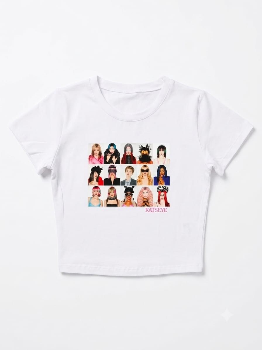 Remera Babytee Kpop Katseye - Imagen 3