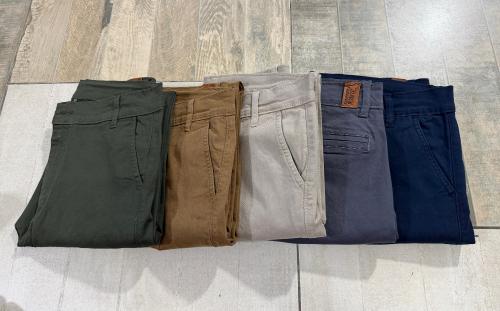 Pantalón Corte Chino Semirecto