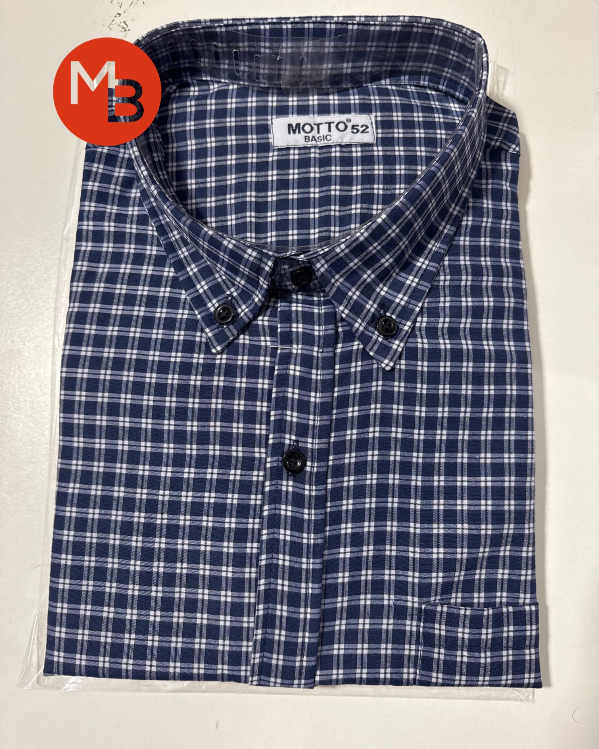 Camisa Clásica a Cuadro Talle Especial - 4.jpg
