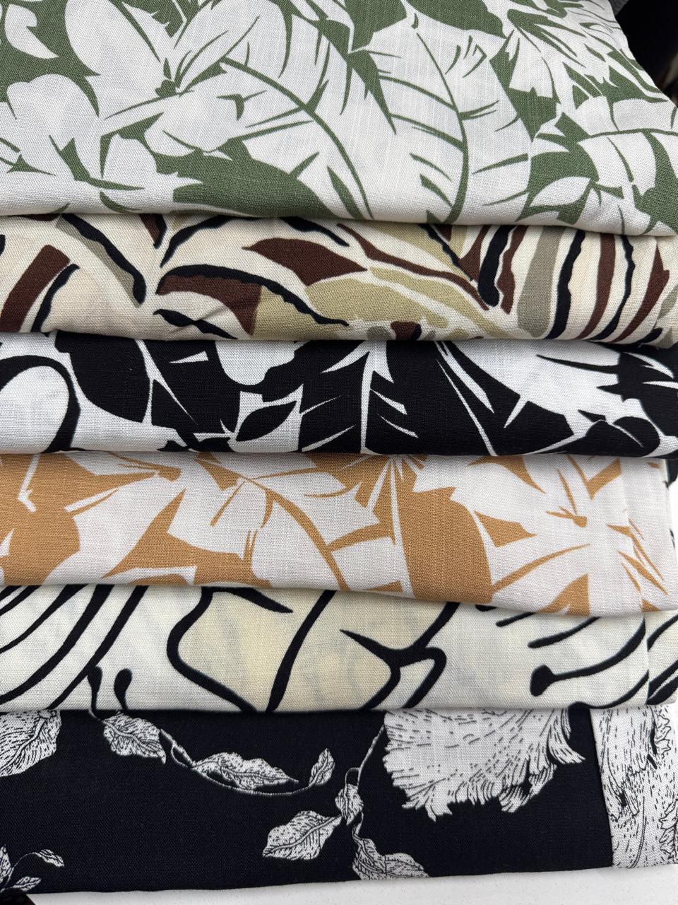 Maxi Palazo de Lino Estampado - Imagen 2