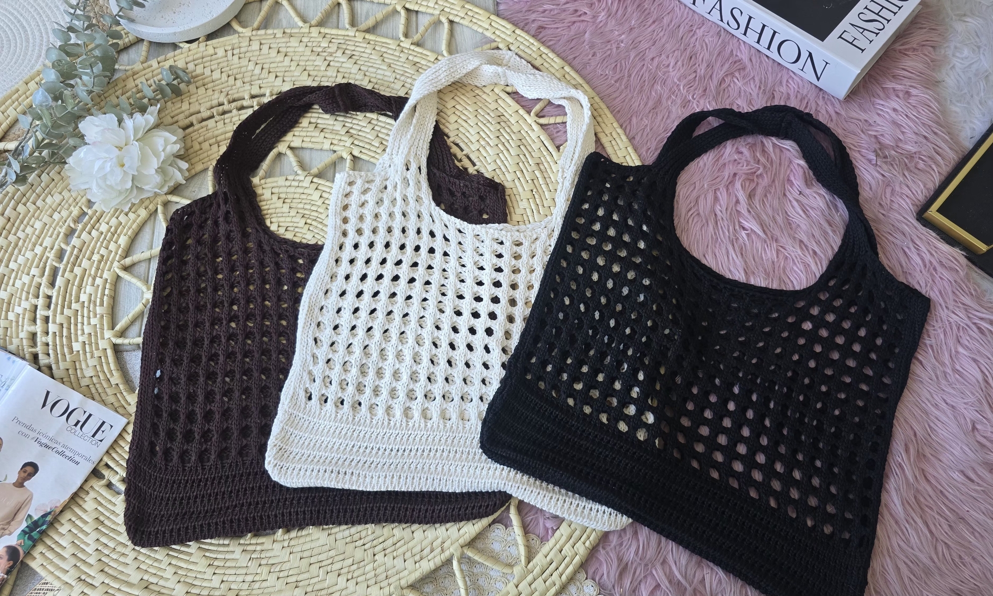 Bolso Tejido Playero - Imagen 3