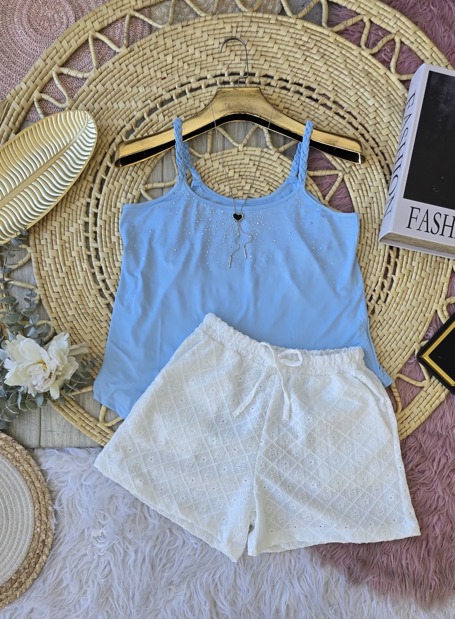 Musculosa Trenza Shine - Imagen 1
