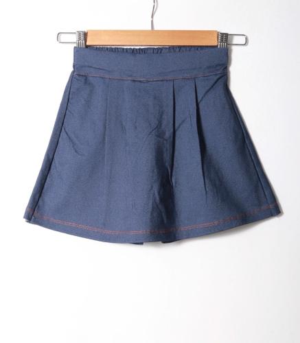 Short Pollera Simil Jeans