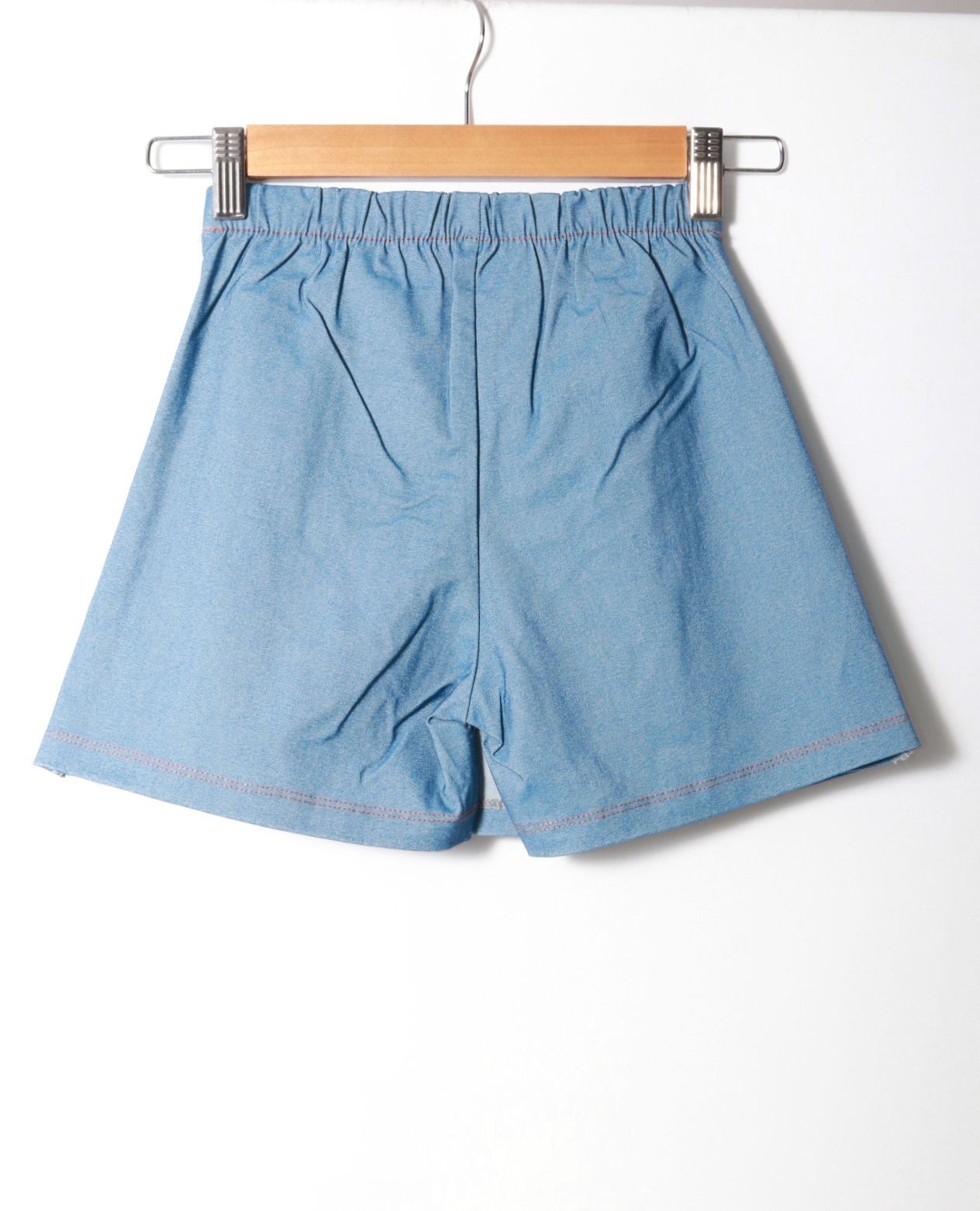 Short Pollera Simil Jeans - Imagen 3