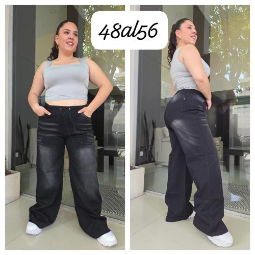 Wid Leg Curvy con Elastico en la Cintura