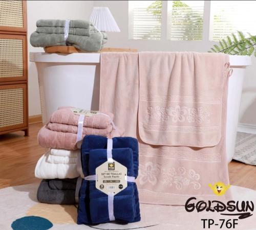 Toallones Secado Rápido Set 3 Piezas Golsum
