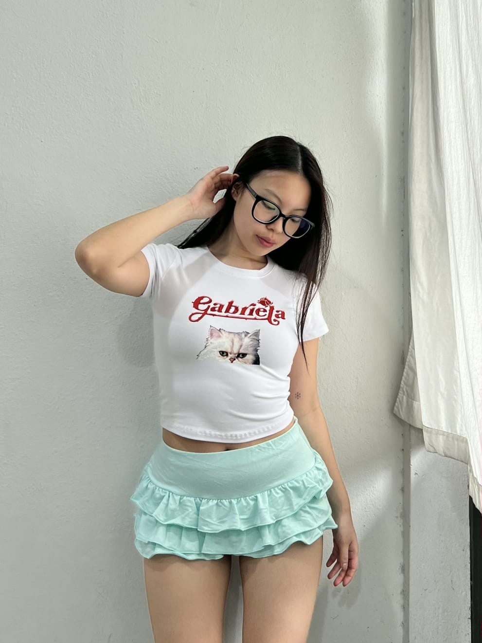 Pollera Short Voladitos - Imagen 2