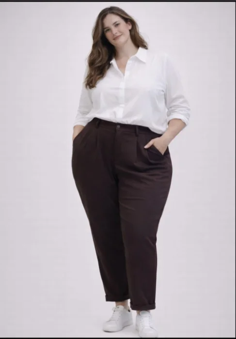 Pantalón Mom Sastrero Size Plus