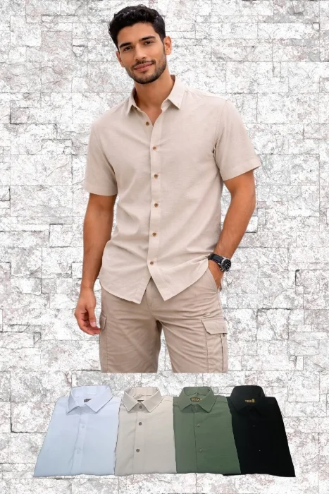 Camisa  Lino Cey Liso