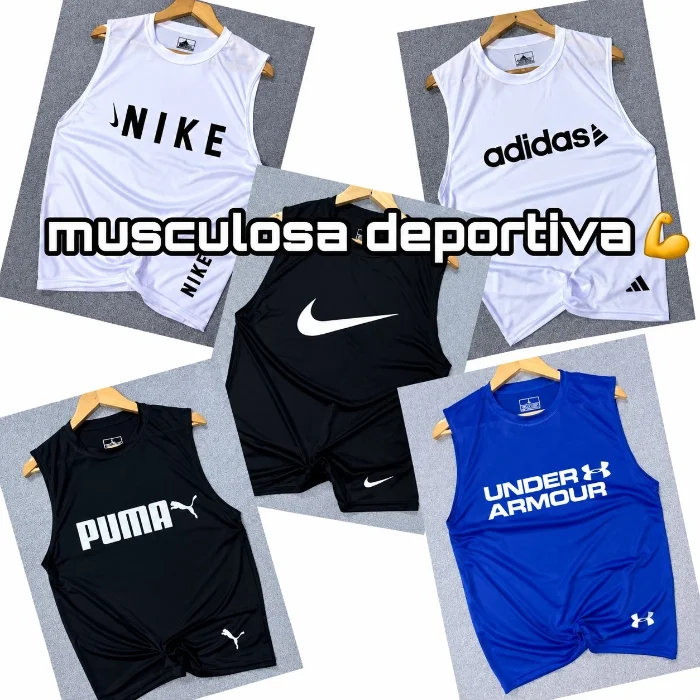 Musculosa de Hombre T 1 al 5
