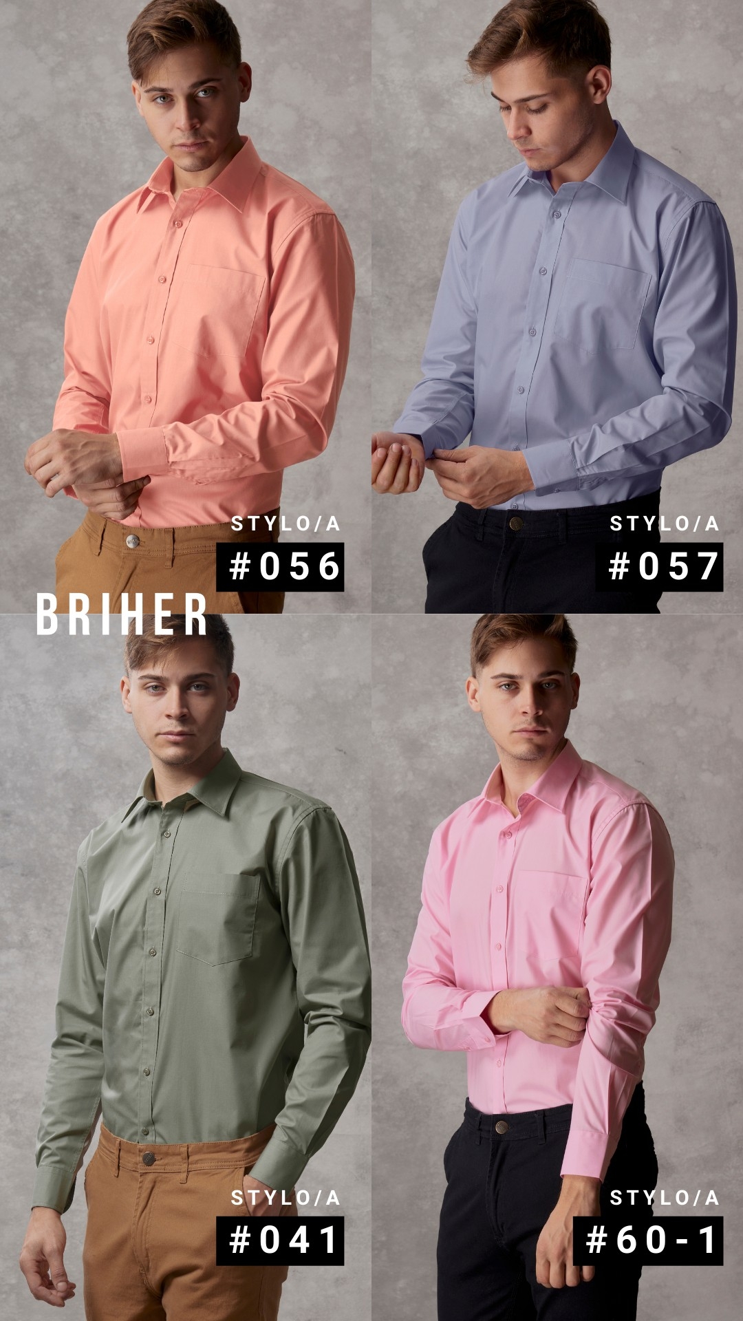 Camisa Lisa de Vestir - Imagen 2
