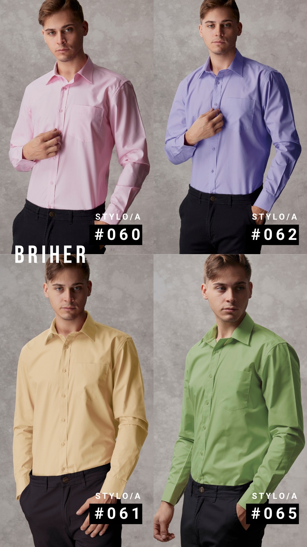 Camisa Lisa de Vestir - Imagen 3