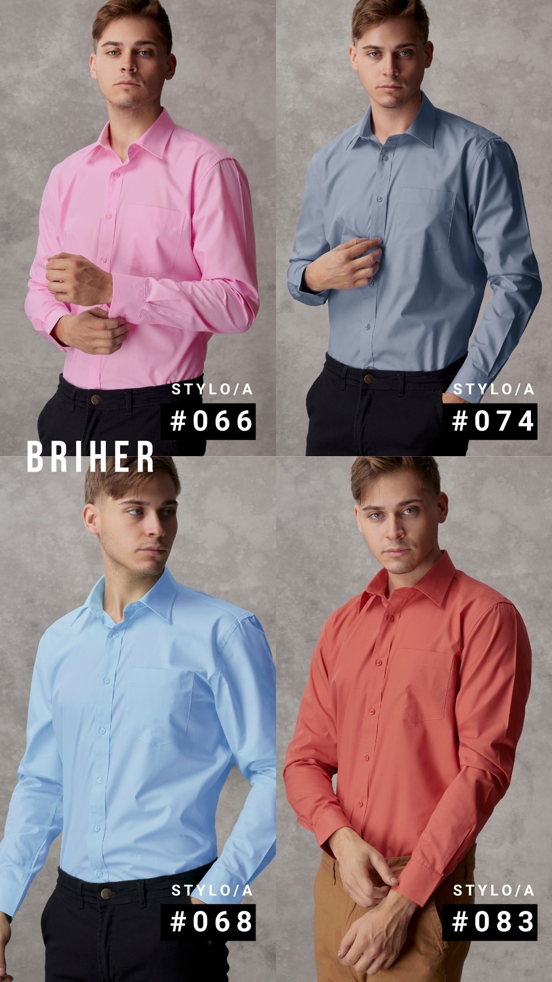 Camisa Lisa de Vestir - Imagen 4