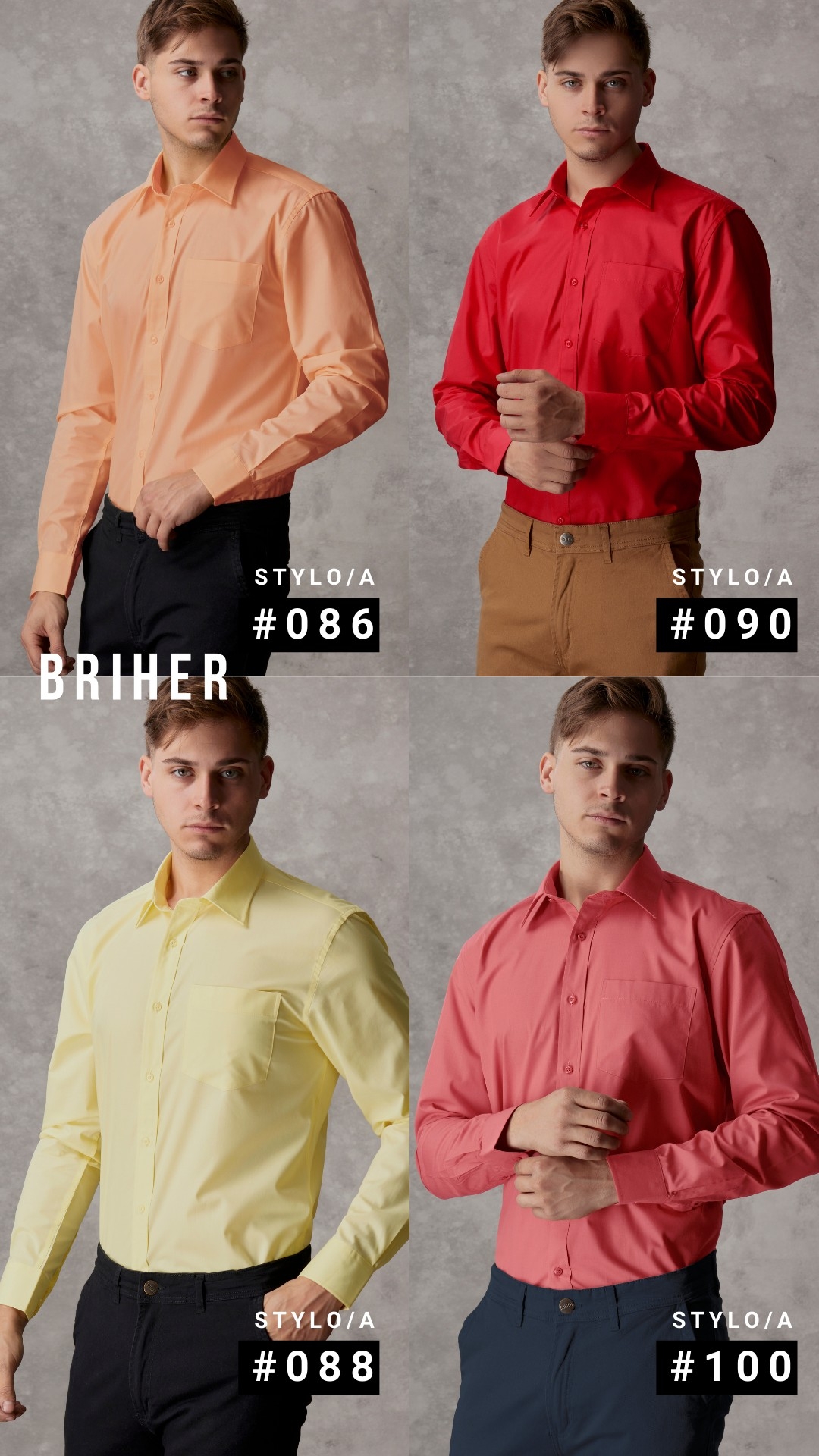 Camisa Lisa de Vestir - Imagen 5