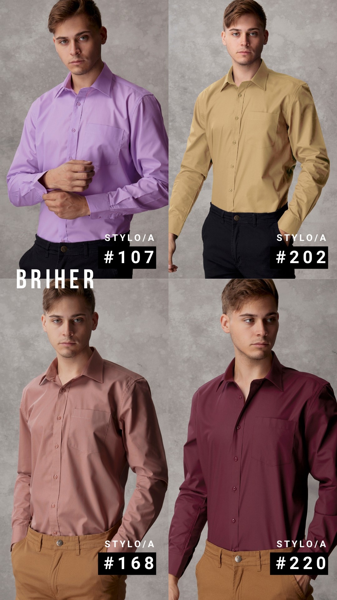 Camisa Lisa de Vestir - Imagen 6