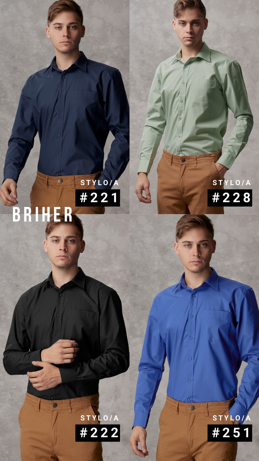 Camisa Lisa de Vestir - Imagen 7
