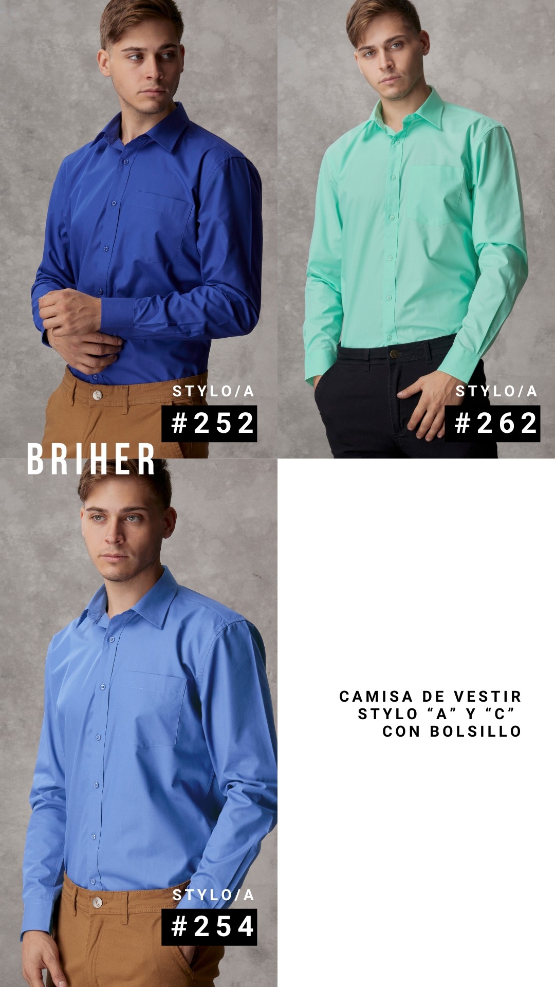 Camisa Lisa de Vestir - Imagen 8