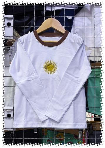 Camiseta Bordada Sol de Mayo de Niños - Miniatura 3
