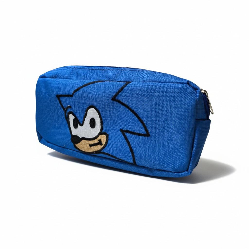 Mochila Nacional de Cordura Bordado de Sonic con Lonchera y Cartuchera, Escolar - Imagen 4