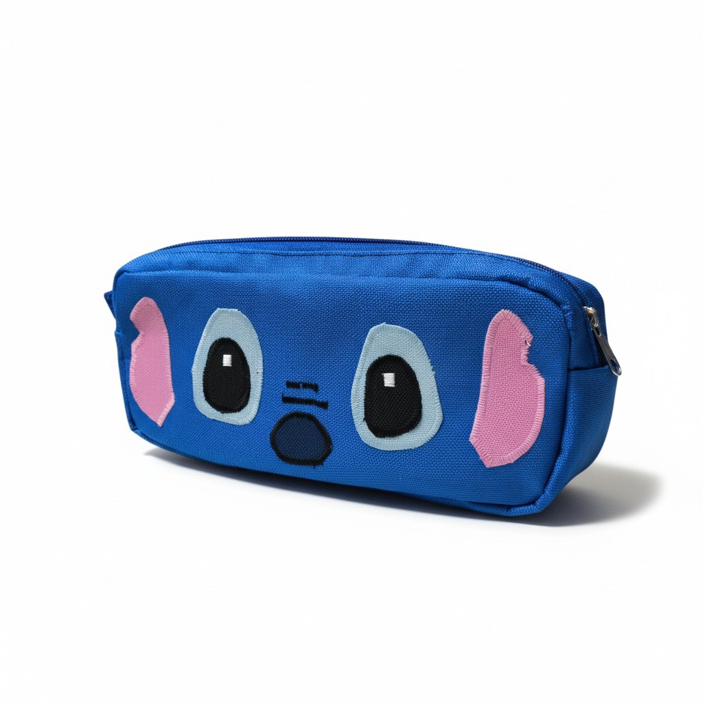 Mochila Nacional de Cordura Bordado de Stitch con Lonchera y Cartuchera, Escolar - Imagen 3