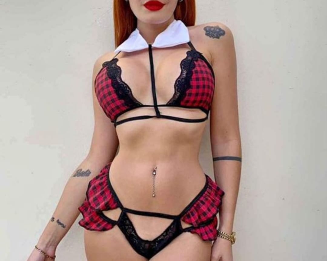 Conjunto de Lencería Sexy Uniforme - Imagen 3