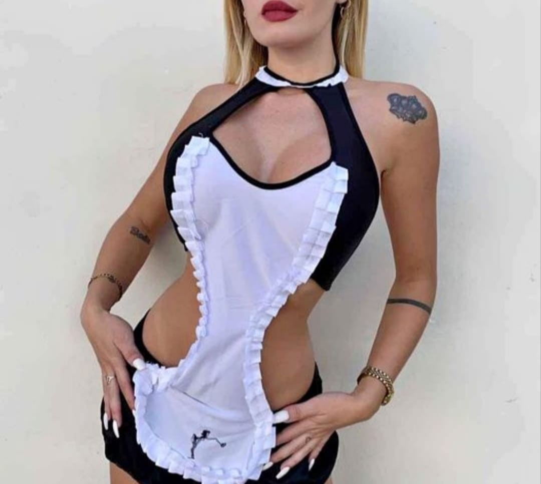 Conjunto de Lencería Sexy Uniforme - Imagen 7