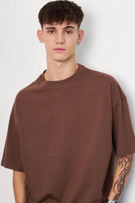 Remeras Lisas Over Hombre