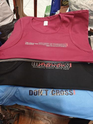 Musculosa de Algodon de Hombre.