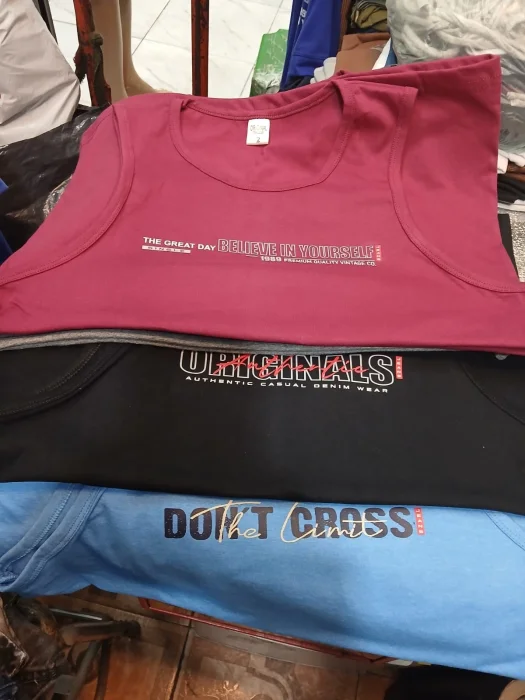 Musculosa de Algodon de Hombre.