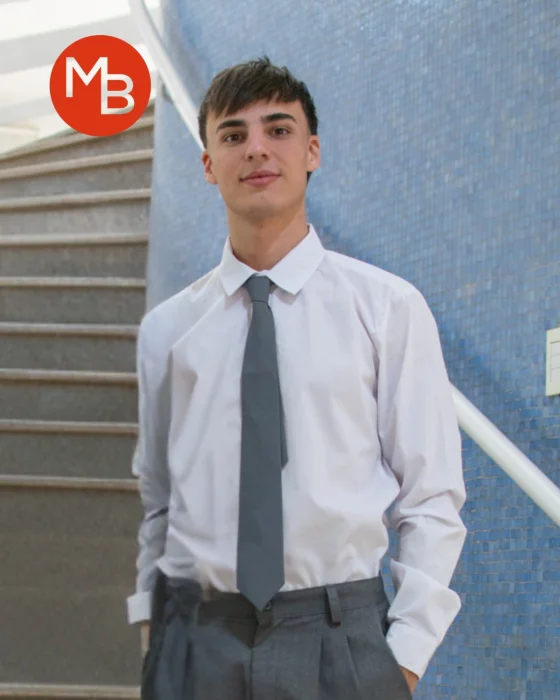 Camisa Colegial Juvenil