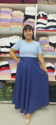 Pollera Sastrera con Bolsillos