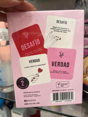 Verdad o Desafío Cartas - Miniatura 2