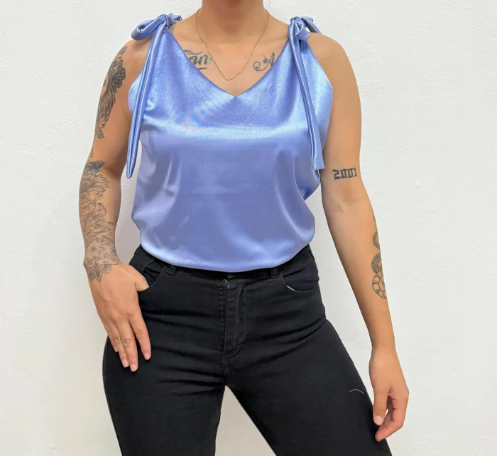 Musculosa Saten