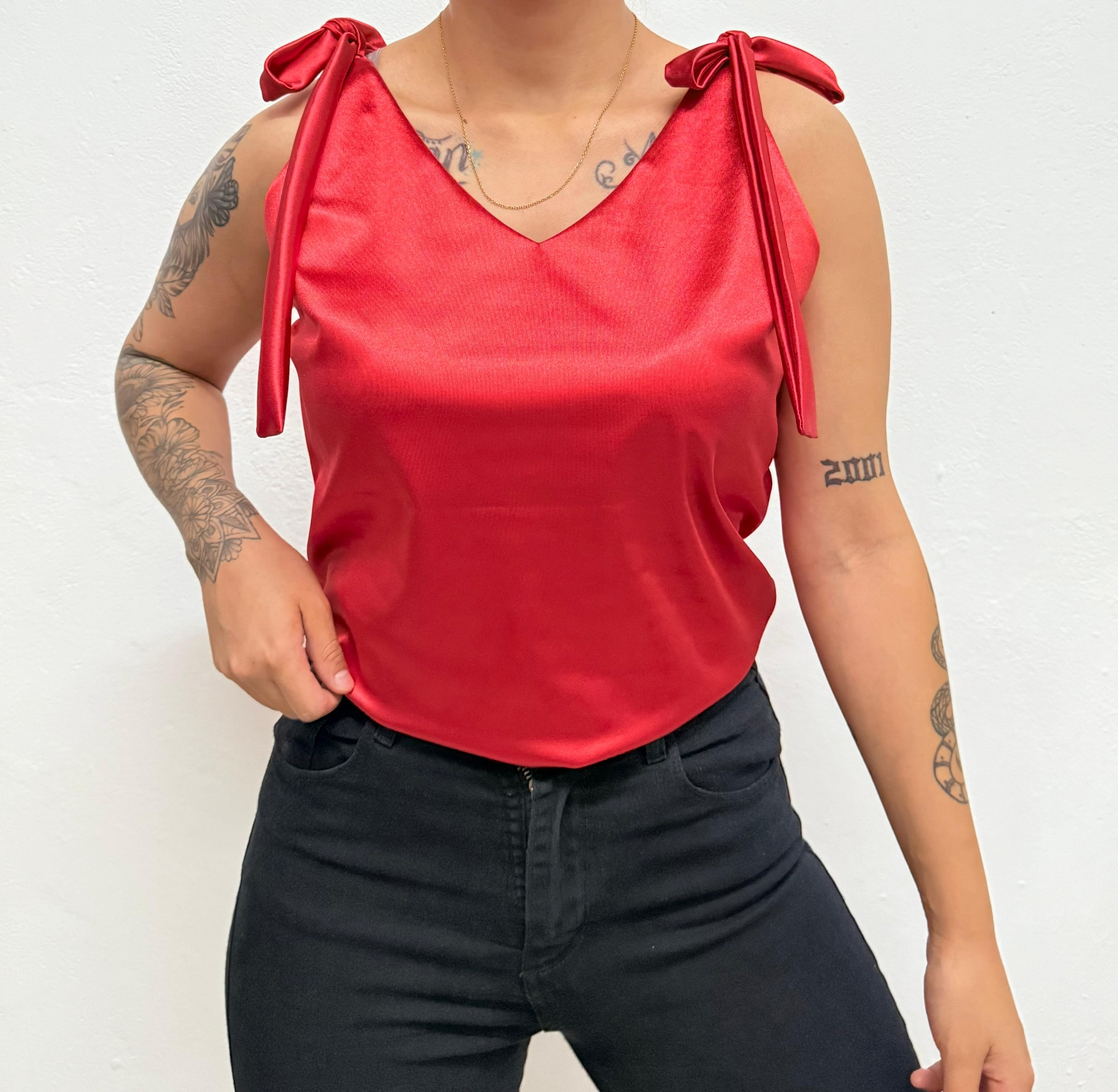 Musculosa Saten - Imagen 2