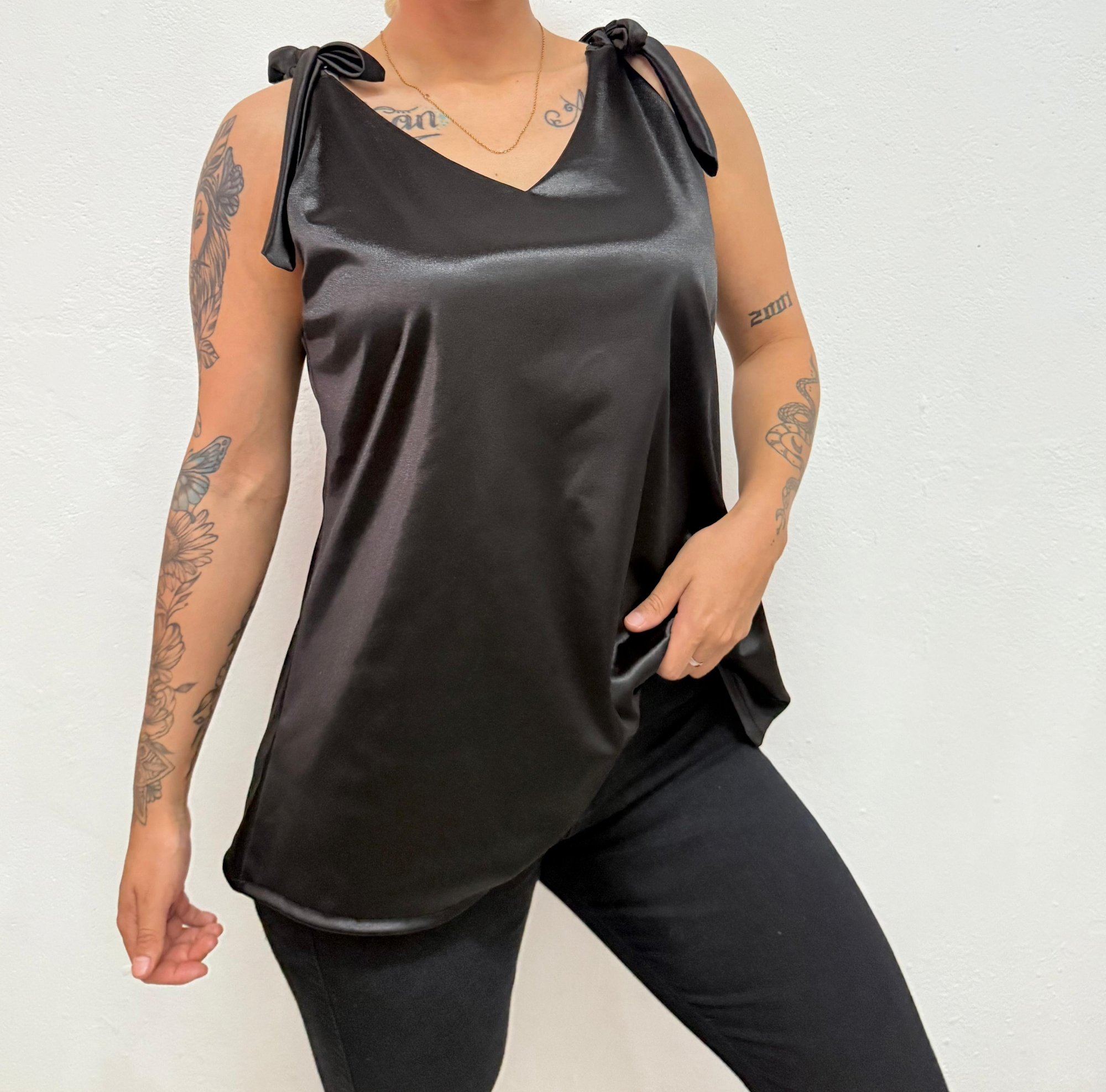 Musculosa Saten - Imagen 6