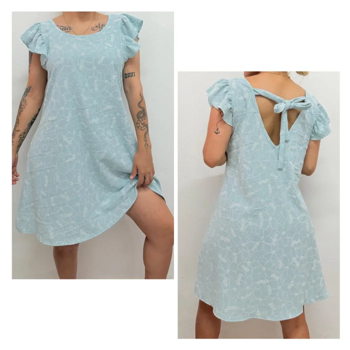 Vestido Lino Cey Bordado