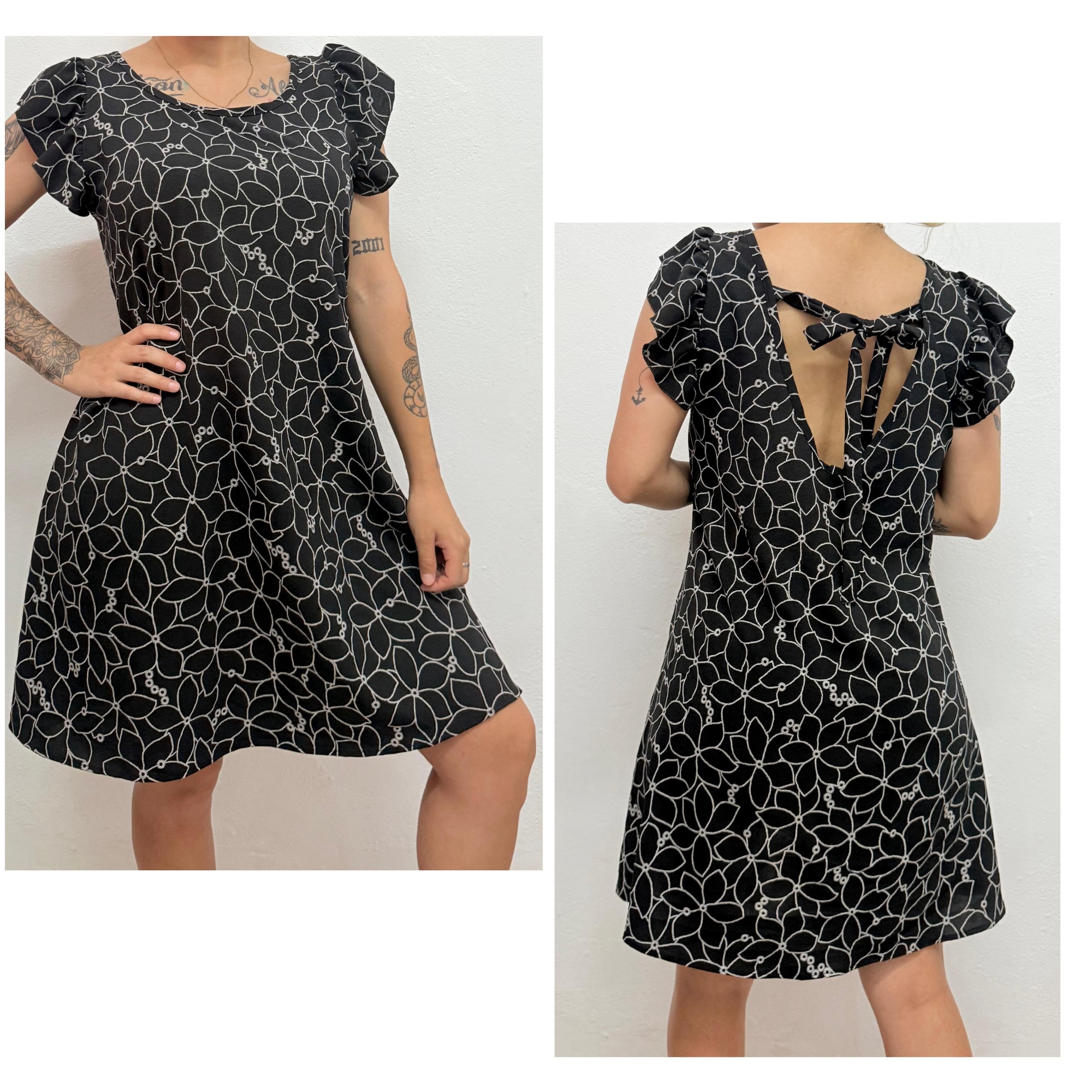 Vestido Lino Cey Bordado - Imagen 4