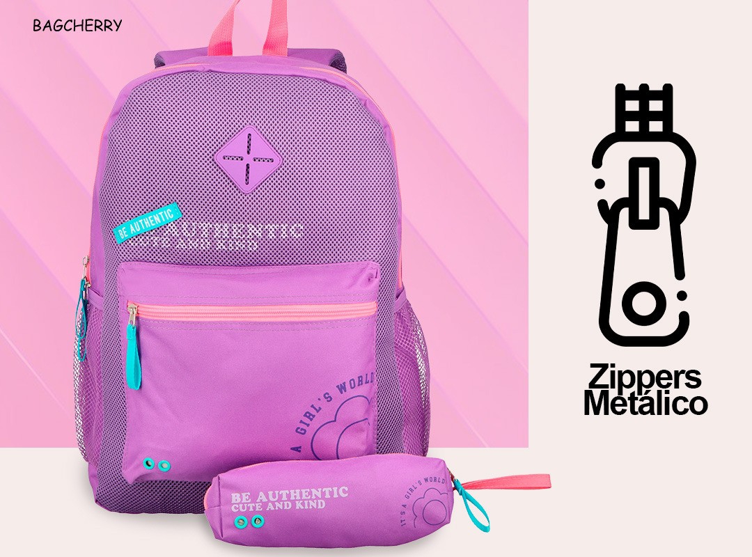 Mochila + Cartuchera Bagcherry - Imagen 5