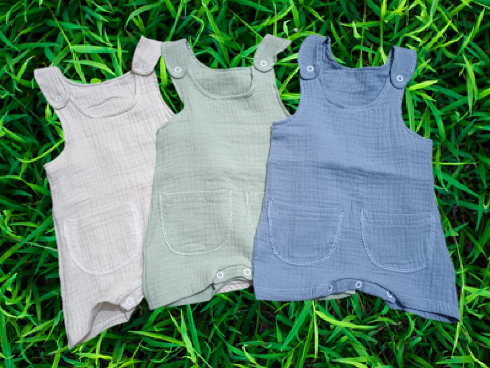 Jardinero Baby Cotton - Imagen 3