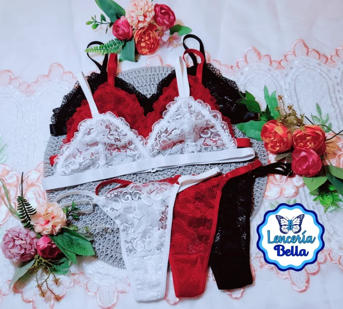 Conjunto Bralette sin Aro