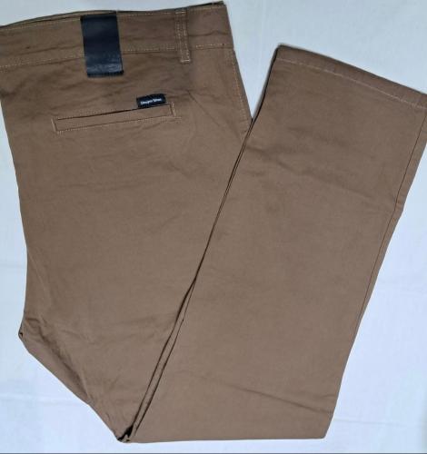 Corte Chino de Gabardina Elastizado Color Almendra - Miniatura 3
