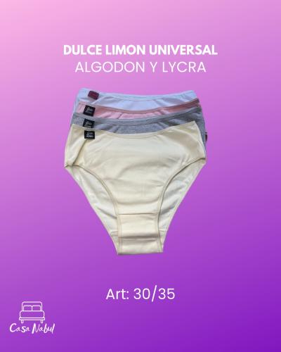 Bombacha Universal Alg y Lyc Dulce Limon