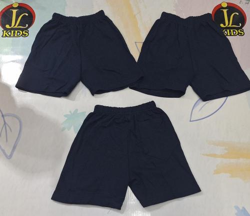 Short Azul Rústico Peinado